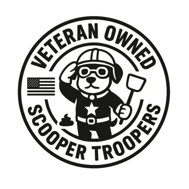 Veteran owned Scooper Troopers badge